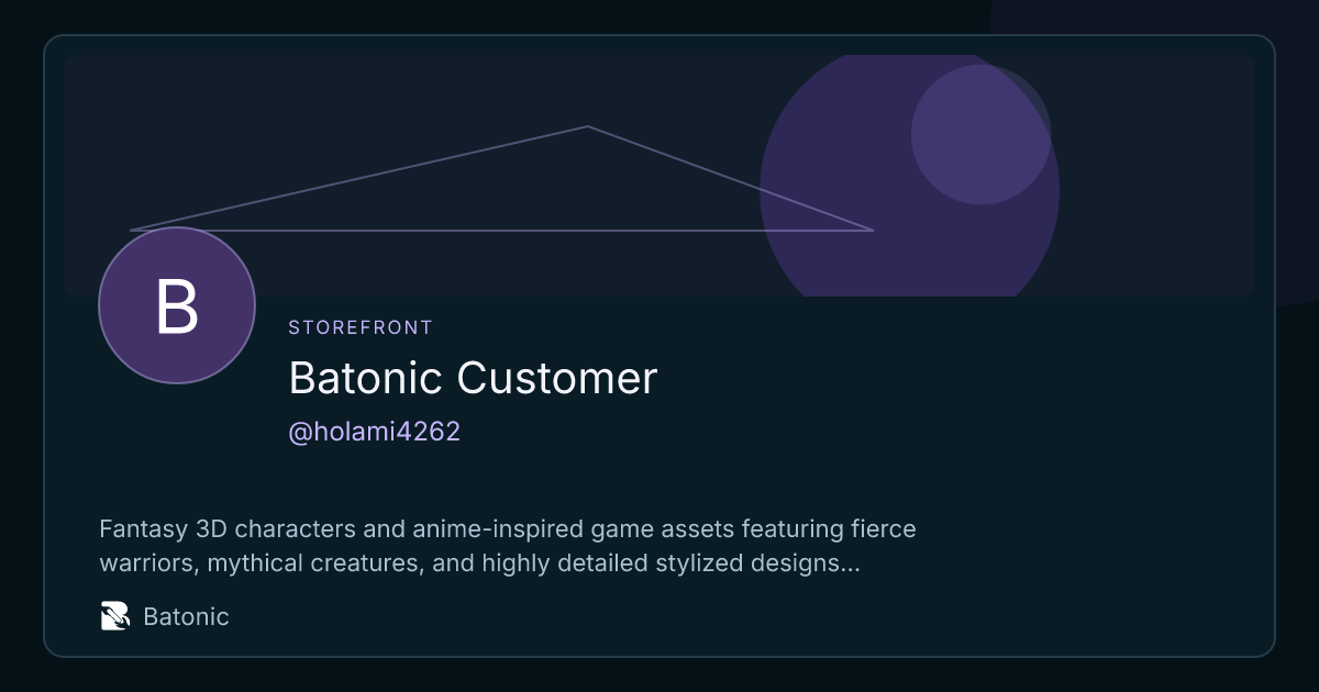 Batonic Customer